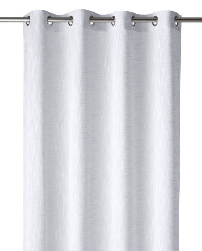 Visillo de Poliéster Color Blanco 140X265 cm ARES 7055