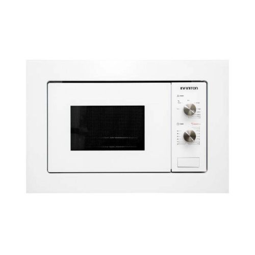 Microondas Integrable 20 L Grill 800 W INFINITON IMW-WHITE1720
