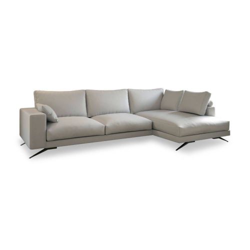 Sofá Chaise Longue Derecha Tapizado en Tela MERCURY