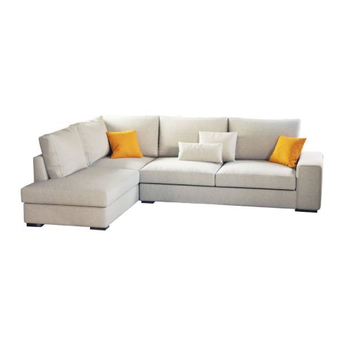 Sofá Chaise Longue Izquierda Tapizado en Tela HORUS