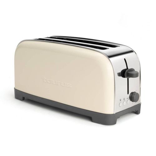 Tostador 2 Ranuras Larga CREAM VINTAGE TAURUS 960656