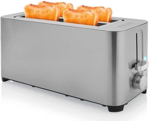 Tostador Princess 2 Ranuras Largas Inox 1400W 7 Ajustes 114240201001