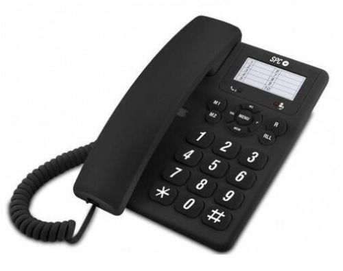 Teléfono SPC bipieza m/l negro 3602N
