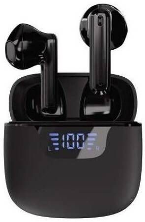 Auricular VIVANCO True Wireless Display Led Negro Micro 63991