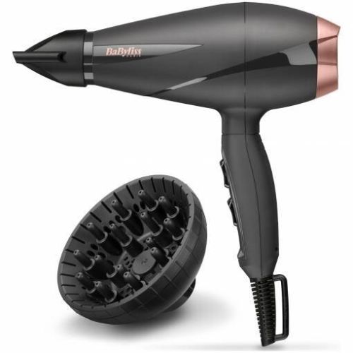 Secador Babyliss 2100W Iónico Difusor 6709DE