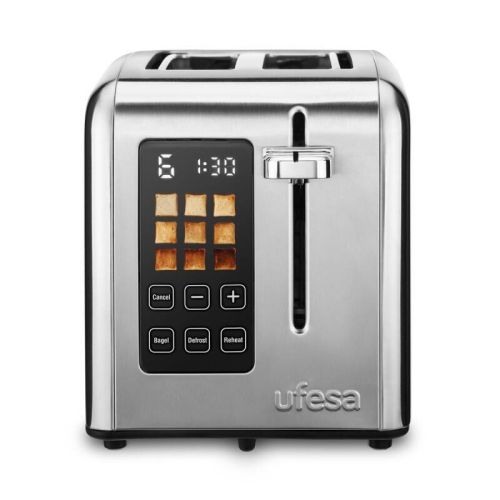 Tostador UFESA Digital, 9 Niveles, Acero Inox 71305557