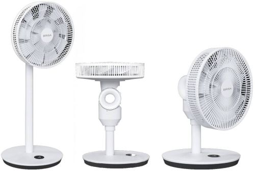 Ventilador de Pie o Sobremesa FACULA color Blanco Brisa3D