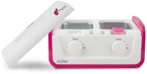 Depiladora Cera Solac EpilPro Wax DC7502 Doble Cuba 600ml Cuerpo y Cara