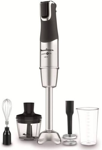 Batidora de Mano Moulinex 4 en 1 1200W Picador Varillas Pasapurés DD95HD