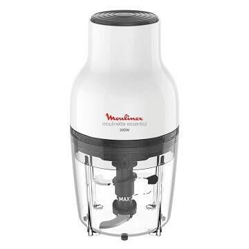 Picadora MOULINEX 300w Mltt Essential Br 1 Velocidad 0,40 Ml. 4 Cuchillas DJ5201
