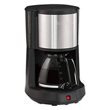 Cafetera MOULINEX Goteo Negra Inoxiable 15 Tazas FG370811