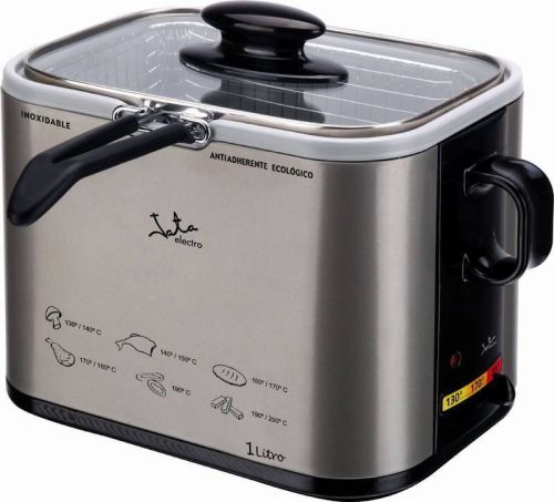 Freidora JATA 1.5L Acero Inox Ecológica FR326E