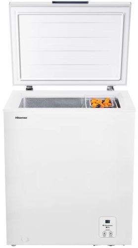 Congelador Horizontal Hisense 142L 62,5cm Clase E Función Botellero FT184D4AWYE