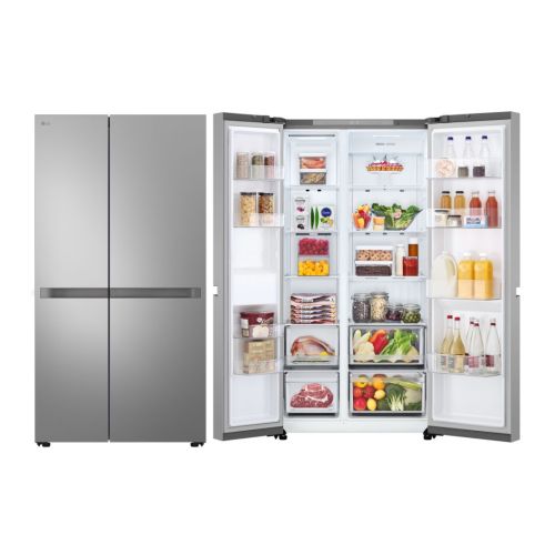 Frigorífico Side by Side LG Inox Antihuellas 634L Inverter GSBC40PYPE