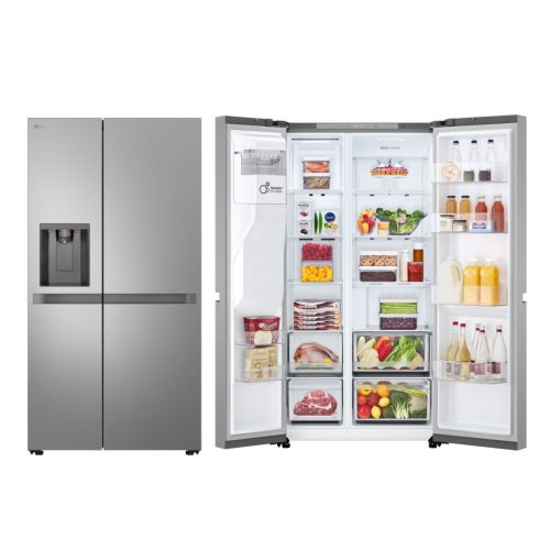 Frigorífico Side by Side LG 634L Inox Dispensador GSLC40PYPE