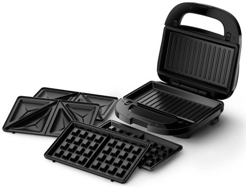 Sandwichera Philips 3en1 750W Placas Intercambiables HD2350/80