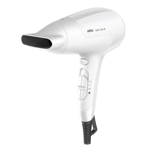 Secador BRAUN 2000 W Blanco Ionico HD380