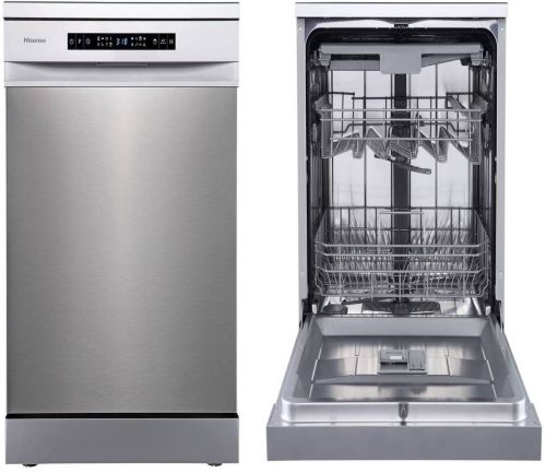 Lavavajillas Hisense 45cm 9 Cubiertos Inox Inverter HS543D10X