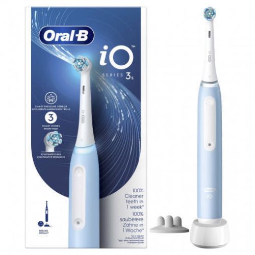 Cepillo Eléctrico Braun IO 3S Ice Blue 8006540730935
