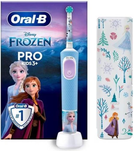 Cepillo BRAUN un Infantil Oral B Pro Kids Frozen + Funda de Viaje KIDSFROZEN