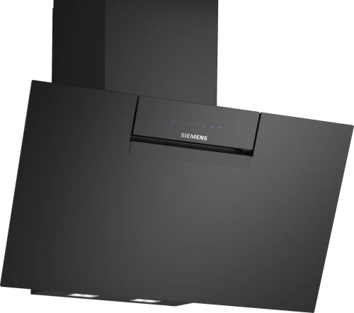 Campana Pared Inclinada Cristal Negro SIEMENS 80cm A+ LC87KFN60