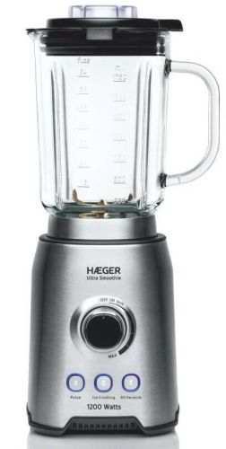 Batidora HAEGER 1200W Cristal 1.5L Smoothie Ultra LQ120006A