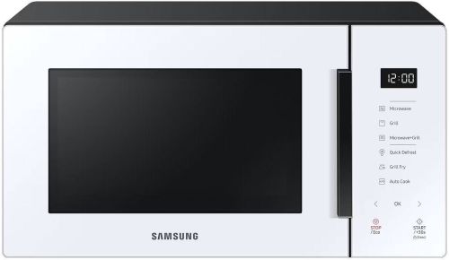 Microondas SAMSUNG 23L Grill Blanco Cristal Cerámica MG23T5018CW