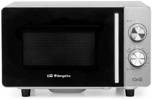 Microondas Orbegozo 20L Grill 5 Potencias Descongelación MIG2047CE