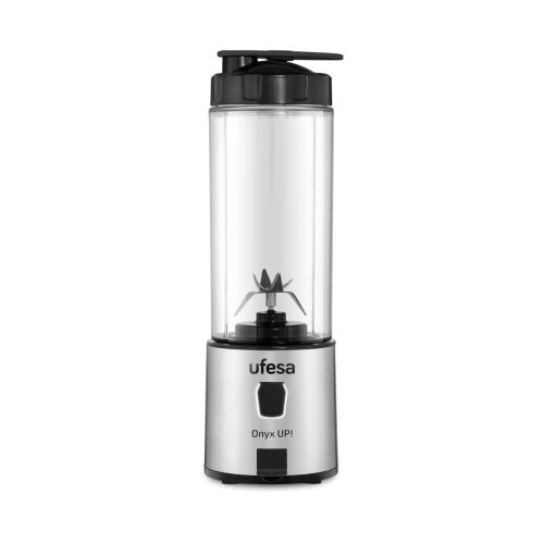 Batidora de Vaso Portátil de Acero Inoxidable UFESA ONYXUP