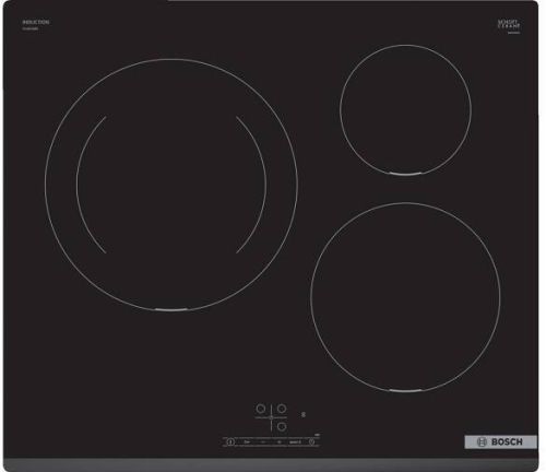 Placa Inducción BOSCH 3 Zonas 28cm TouchSelect PUJ631BB5E