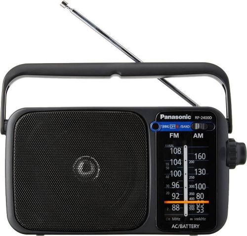 Radio PANASONIC Horizontal con Altavoz Analógica Fm/Am Corrien RF-2400