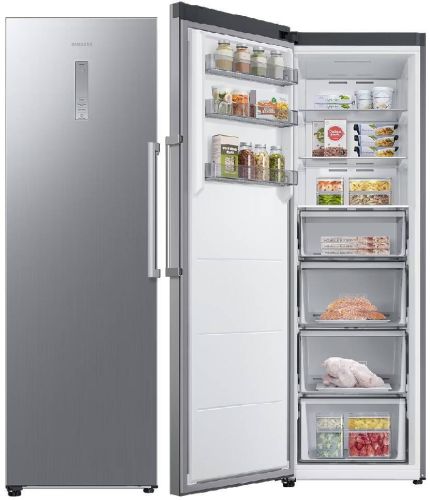 Congelador Vertical SAMSUNG No Frost 323L Inox RZ32C7BEES9