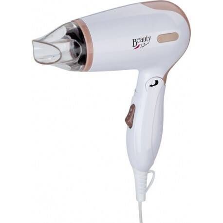 Secador de pelo JATA viaje 1200W plegable difusor blanco SC47B