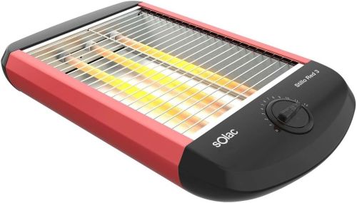Tostador SOLAC Plano Stillo Rojo Multi 3 Barras 700 W TC5309