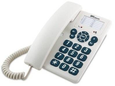 Teléfono SPC Bipieza M/L Blanco 3602