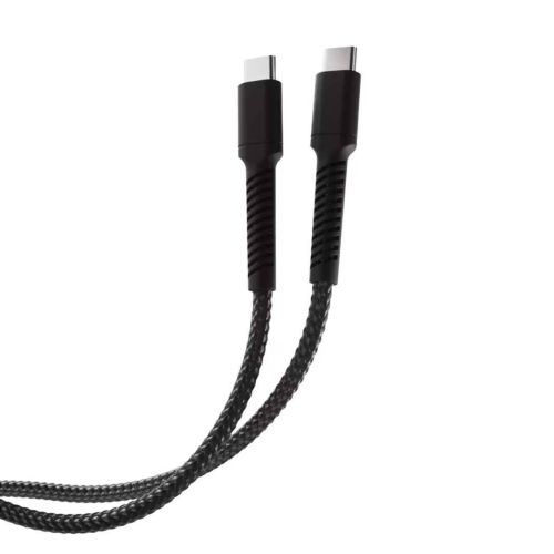Cable USB-C Vivanco 60W 2.5m Nylon Negro 63640