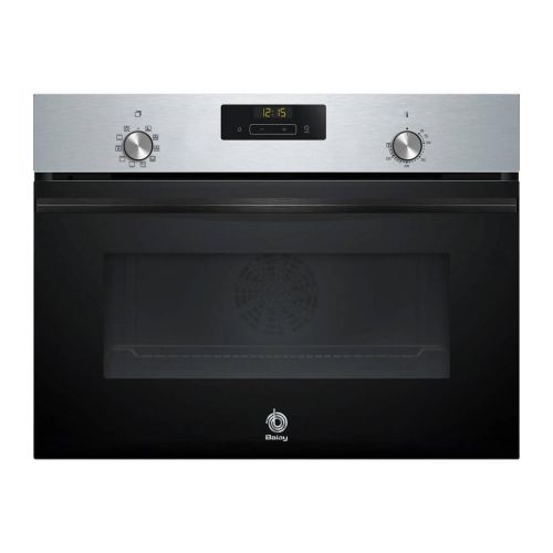 Horno Compacto Balay Multifunción 45cm 71L Cristal Negro Inox 3CB4130X3