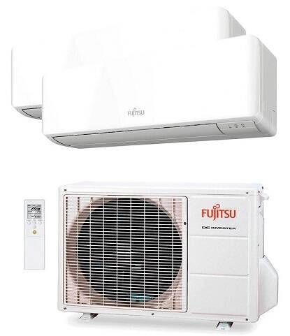 Aire Acondicionado Fujitsu Multi Split 2 X 1 2150F A+++/A++ ASY25U2MIKM