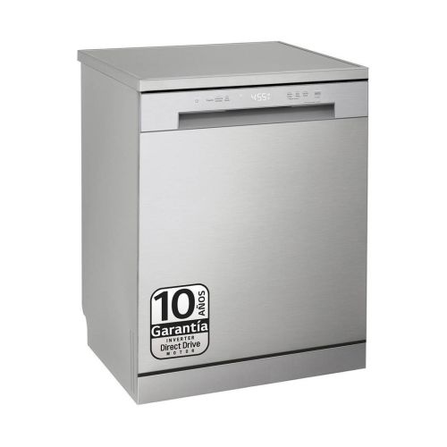Lavavajillas LG QuadWash Inverter Direct Drive 14 Cubiertos Inox DF142FV