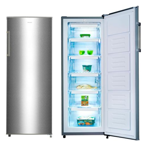 Congelador Vertical INFINITON 143cm Inox E CV172L14XEV
