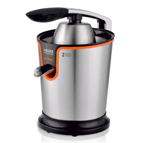 Exprimidor de Brazo HAEGER Pro Juice 600W Acero Inoxidable CJ600007A