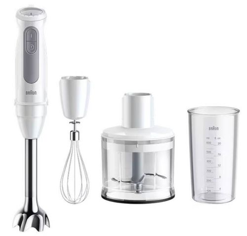 Batidora de Varilla Braun 1000W 21 Velocidades EasyClick Plus MQ50236MWH