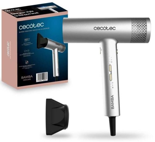 Secador Cecotec iónico 2000W Rockstar Aluminum 04933