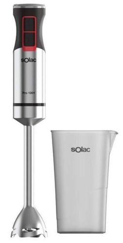 Batidora SOLAC 1200 W Caña Metálica + Vaso Medidor BA5615