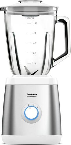 Batidora Taurus Optima Pure 1500W Vaso Cristal 1.5L Pic hielo 912468