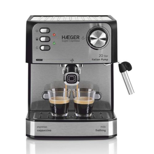 Cafetera Espresso Haeger 20 Bares 850W CM85B011A