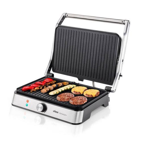 Grill UFESA 2200W Placa Grande Antiadherente 6 Rebanadas UFESA-KILIMANJARO