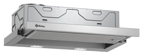 Campana Telescópica Balay 60cm Acero 387m3/h 3BT264MX