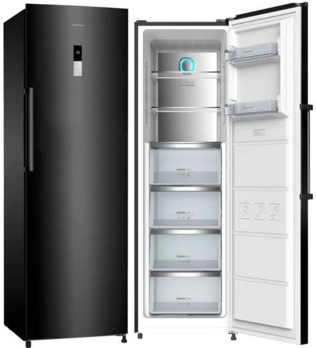 Congelador Vertical INFINITON No Frost E 185cm Inox CV-19DST