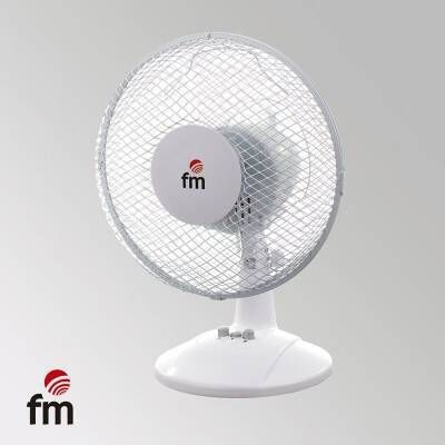 Ventilador Sobremesa FM 23 cm Blanco 3 Aspas SB123
